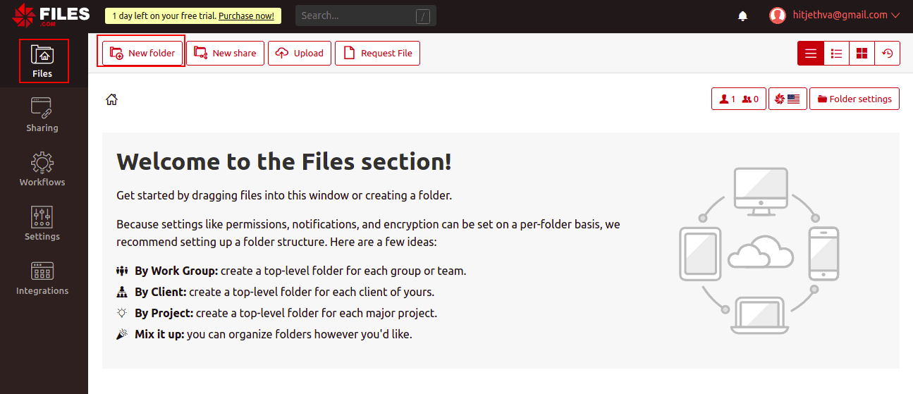 create folder
