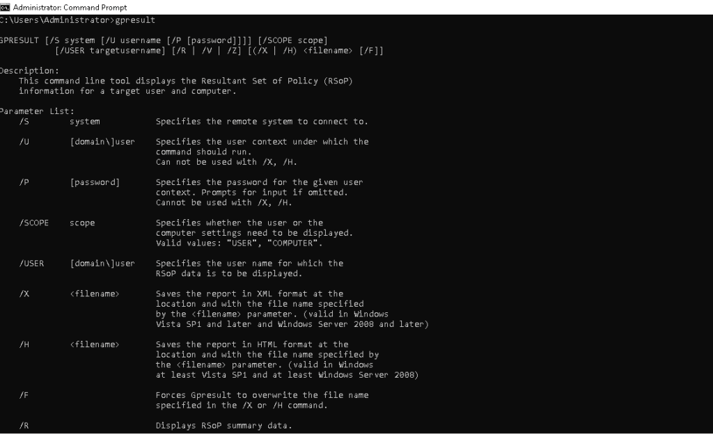gpresult-help