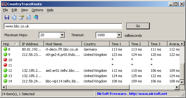 countrytraceroute screenshot
