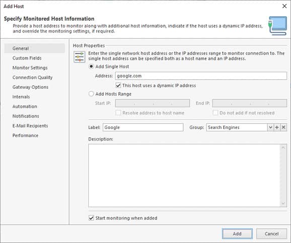 import hosts