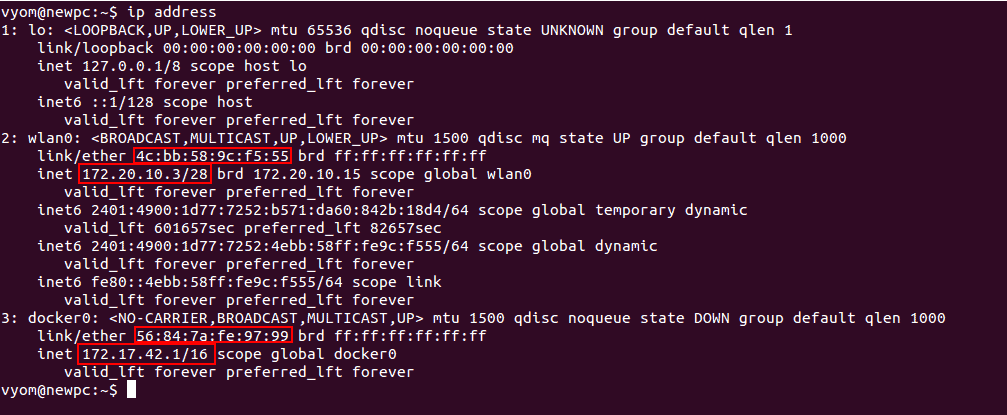ip address