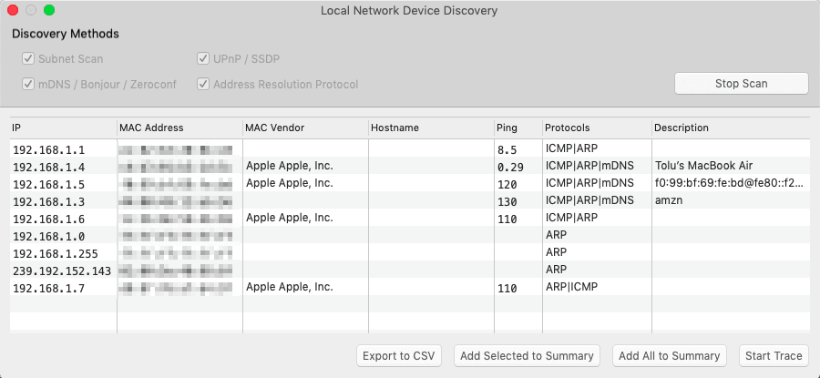 pingplotter local network discovery