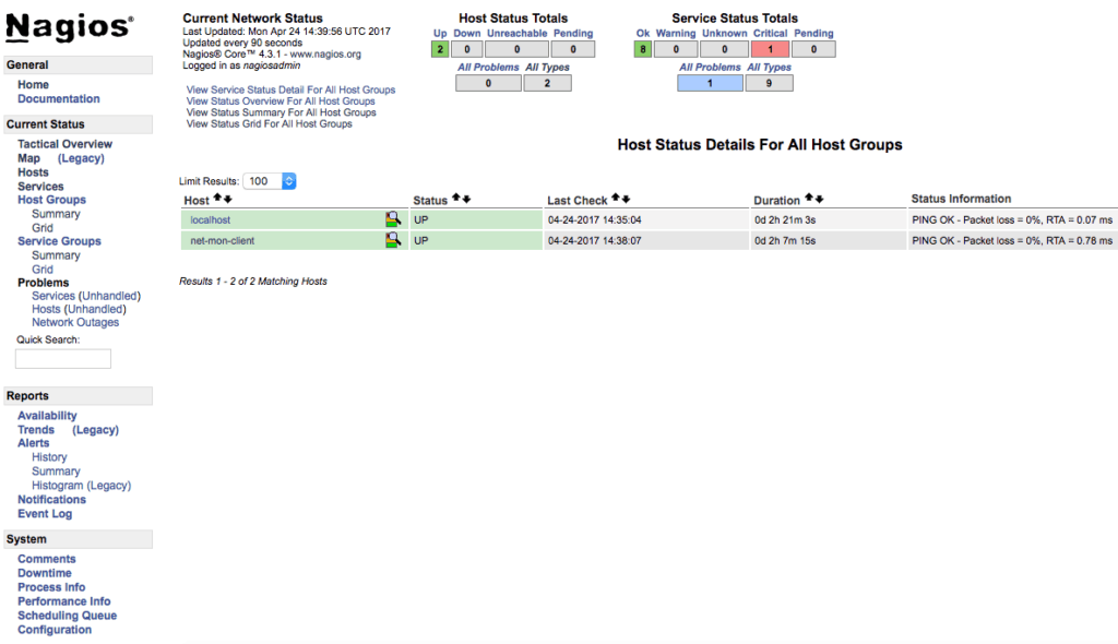nagios-core