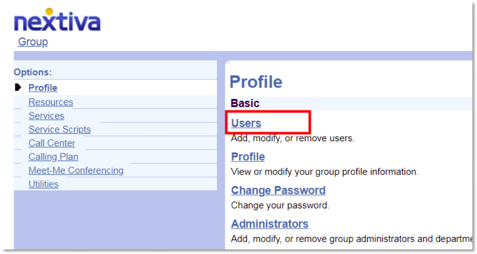 nextiva backup