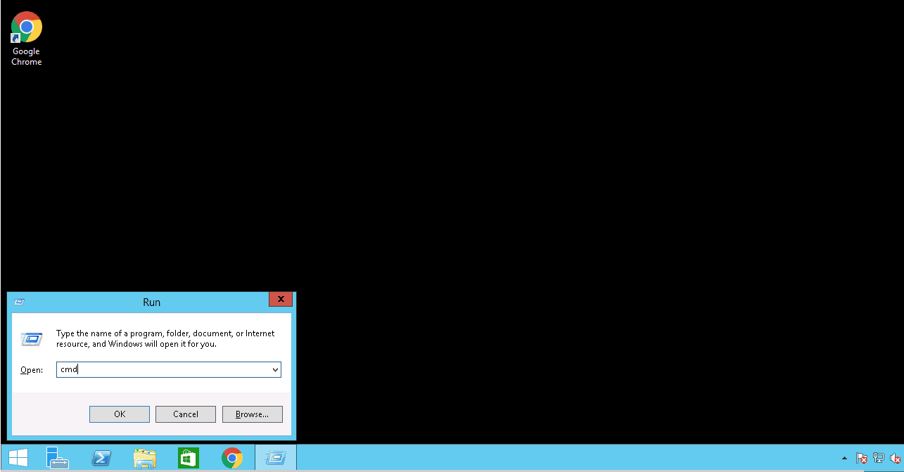 open command prompt