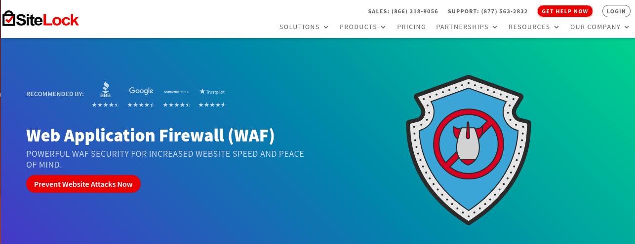 True Shield WAF by SiteLock