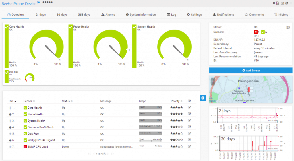 paessler database monitoring