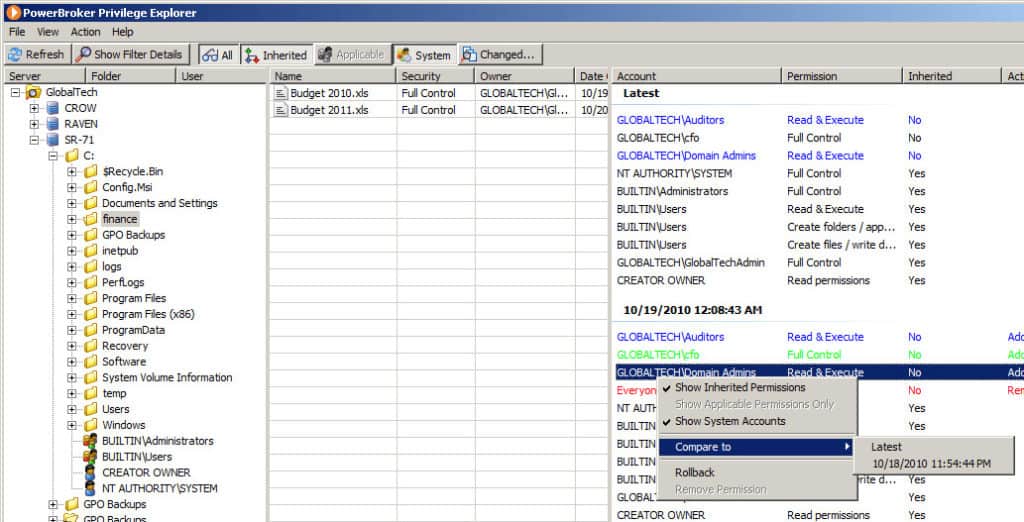 BeyondTrust Privilege Explorer