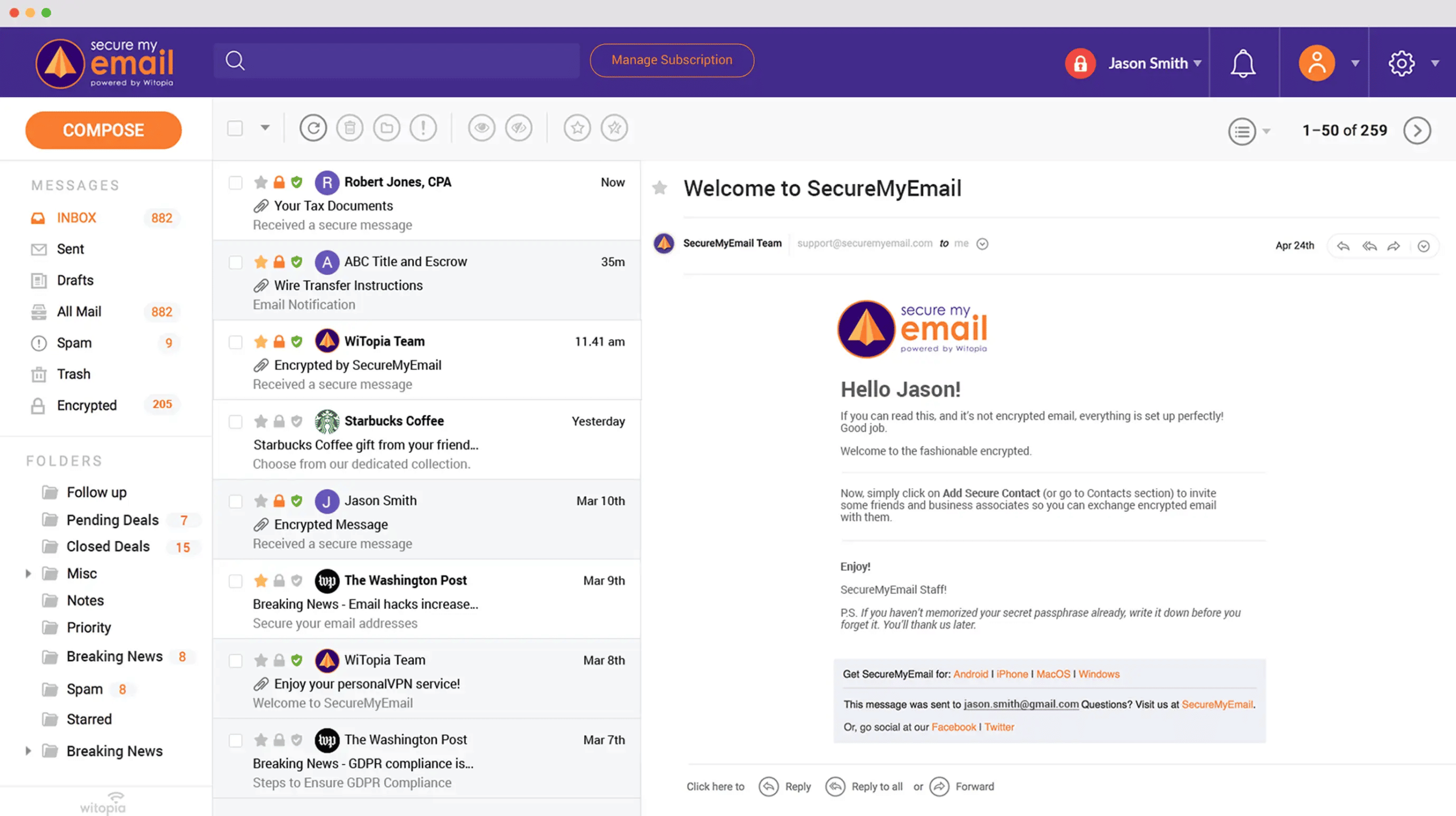 SecureMyEmail