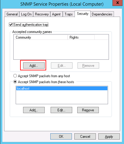 snmp security