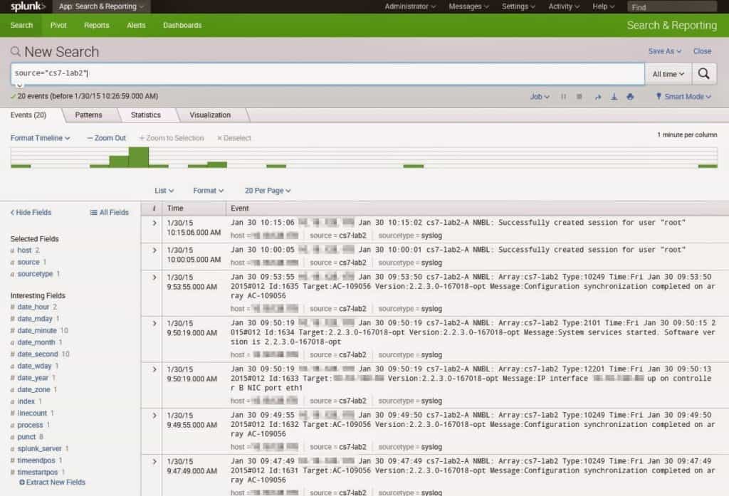 splunk syslog sever