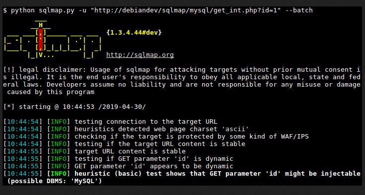 sqlmap