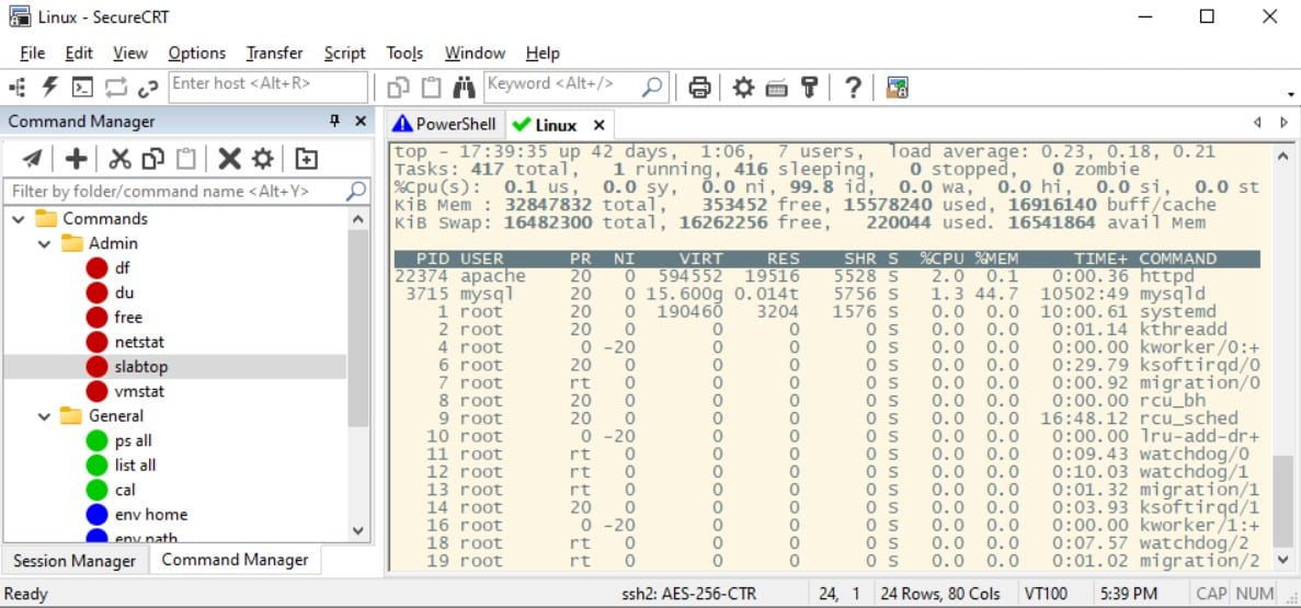vandyke SecureCRT SSH Clients