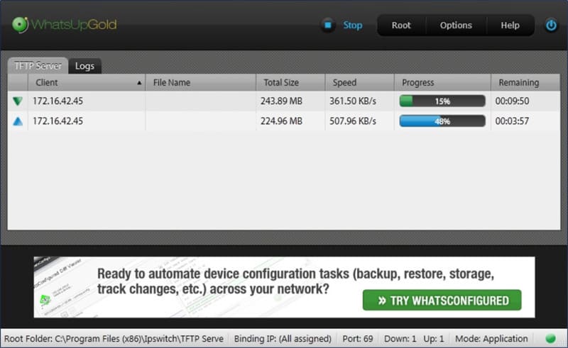 whatsup gold tftp server download