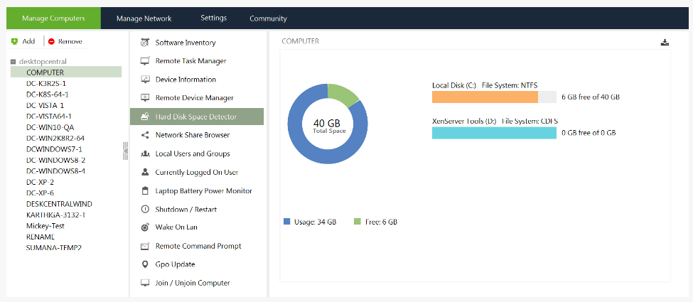 Windows Tools by ManageEngine